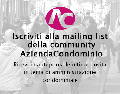 Iscrizione Community AziendaCondominio